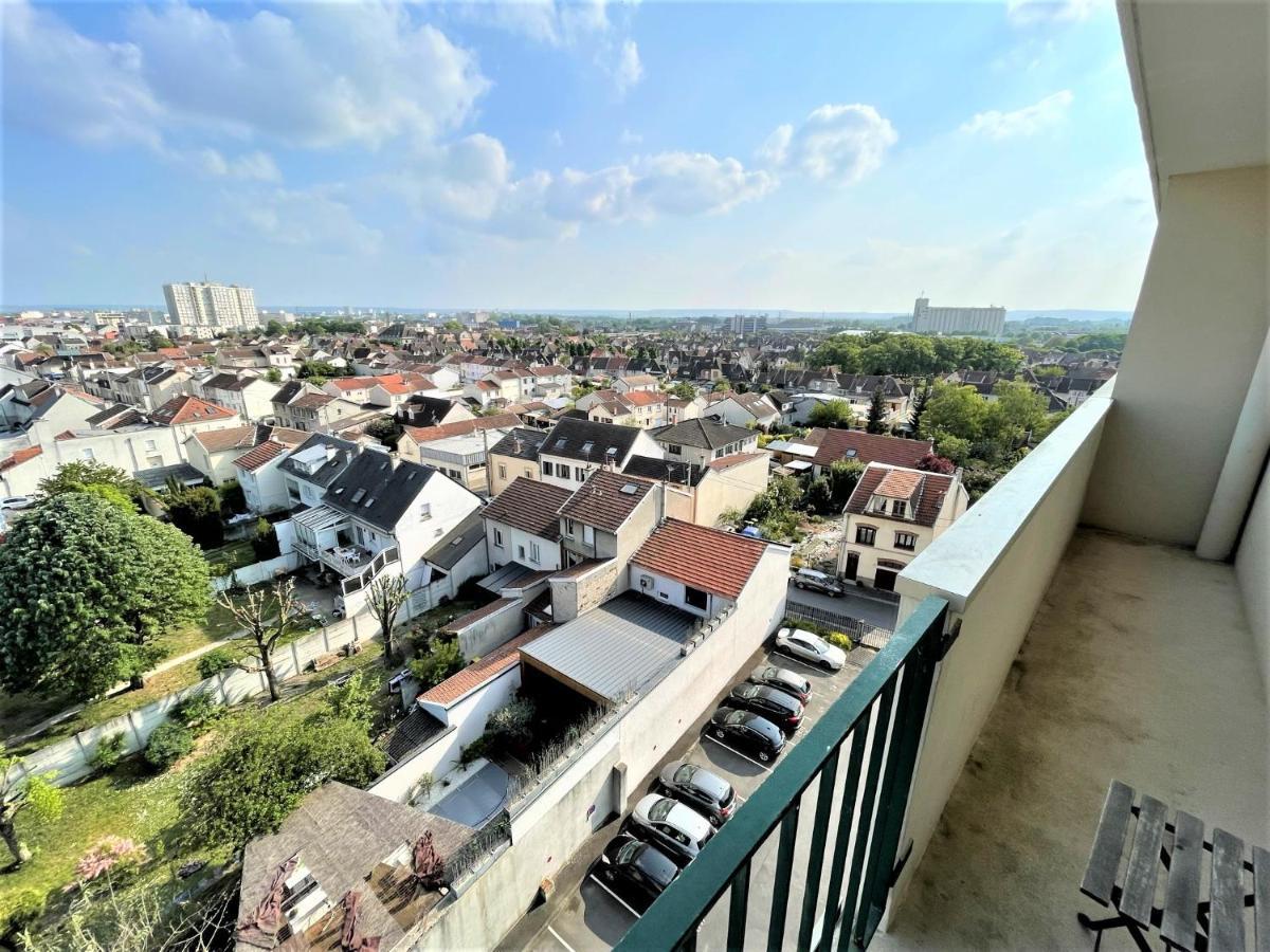 Brossolette Appartement T2 Spacieux Et Lumineux Balcon Vue Degagee Reims Bagian luar foto